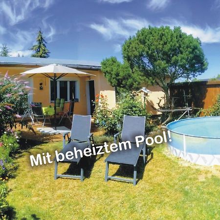 "Elbparadies" Ferienhaus Am Niegripper See Mit Pool Бург Экстерьер фото